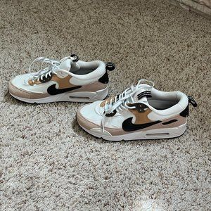 NEW Rare Women's Nike Air Max 90 Futura 'Tan' Phantom/Black Shoes size 8